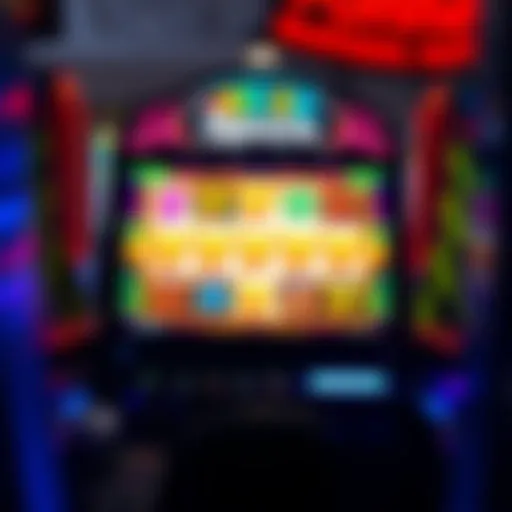 A captivating online slot machine interface showcasing vibrant graphics