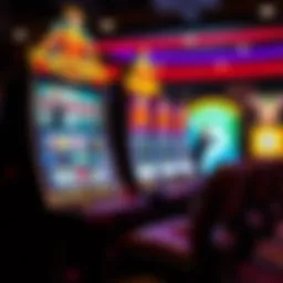 Diverse selection of online slot games featuring vivid graphics