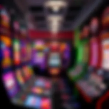 A diverse array of slot machine types representing various themes and gameplay styles