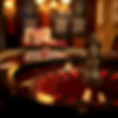 Visual representation of effective betting strategies in roulette