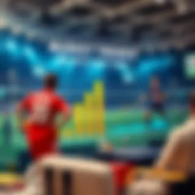 Market Trends in Sports Betting An infographic illustrating market trends in sports betting