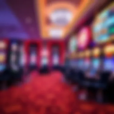 Exciting Gaming Experience at Phera Casino A vibrant gaming floor filled with various gaming machines
