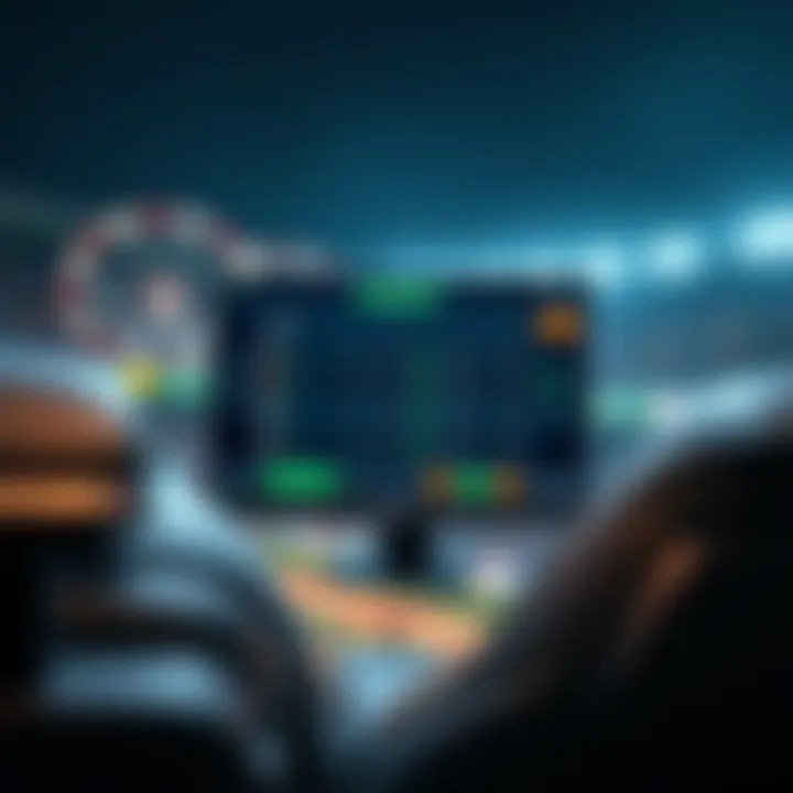 A user interface designed for a seamless betting experience