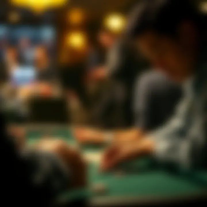 Psychological tactics used in poker gameplay