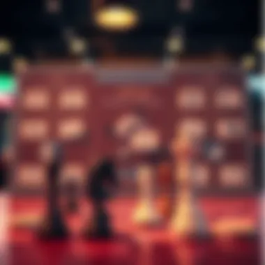 Understanding Psychological Factors in Gambling A strategic board showing psychological elements in gambling