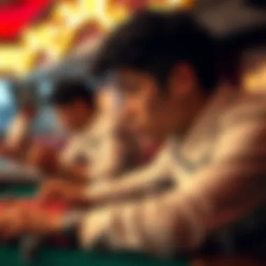Psychological Strategies in Online Gambling An abstract depiction of psychological strategies in gambling