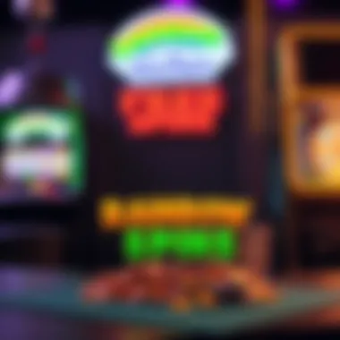 User experience illustration related to Rainbow Riches spins