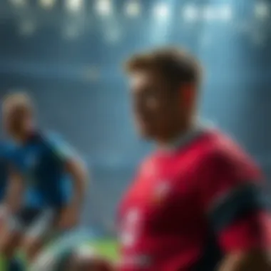 Team performance metrics in rugby