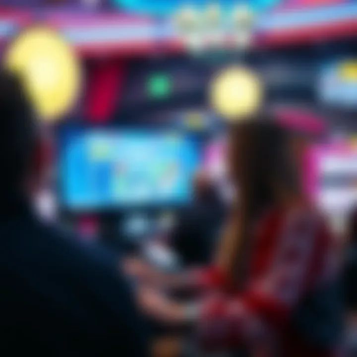 Illustration of a secure online gaming environment