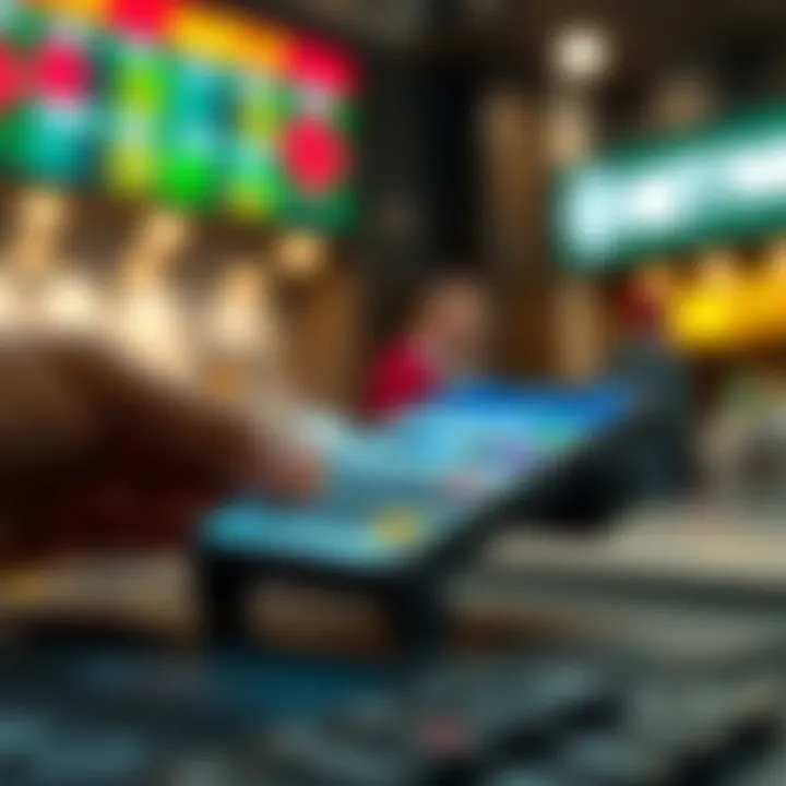 A secure payment method being utilized for online betting