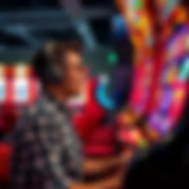User Experience in Slot Gaming A user enjoying a slot game experience