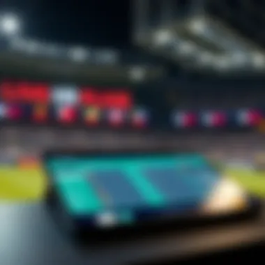 Digital Betting Platforms A digital platform showcasing live betting options