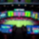 A digital representation of modern betting interfaces