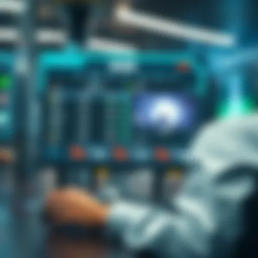 Innovative betting interface showcasing modern technology