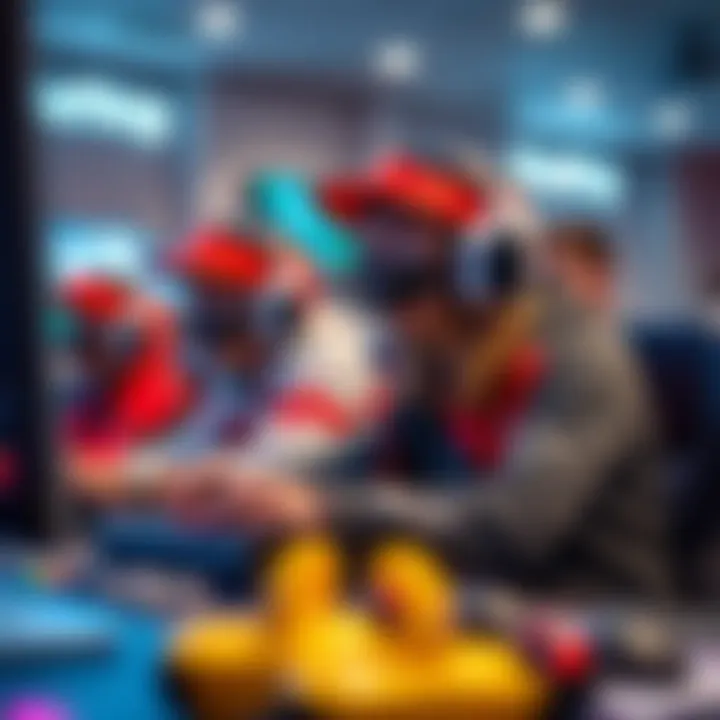 Trendy gaming experiences highlighting user engagement