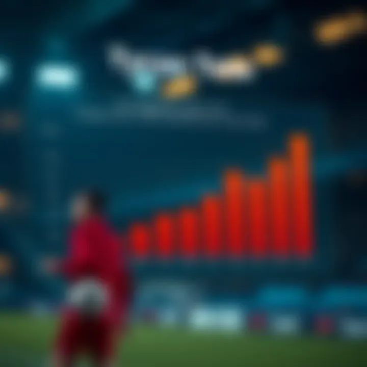 Graph illustrating user engagement statistics for Tycan Toto