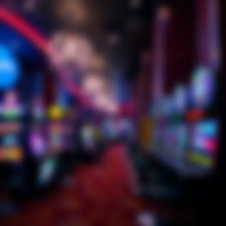 A vibrant gaming floor filled with diverse gaming options