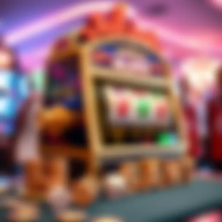 Visual guide to betting strategies for slot games