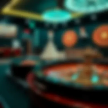 Diverse Types of Casino Games A collage of different types of casino games like poker and roulette