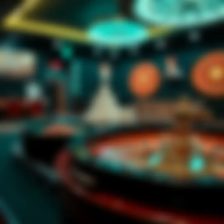 Diverse Types of Casino Games A collage of different types of casino games like poker and roulette