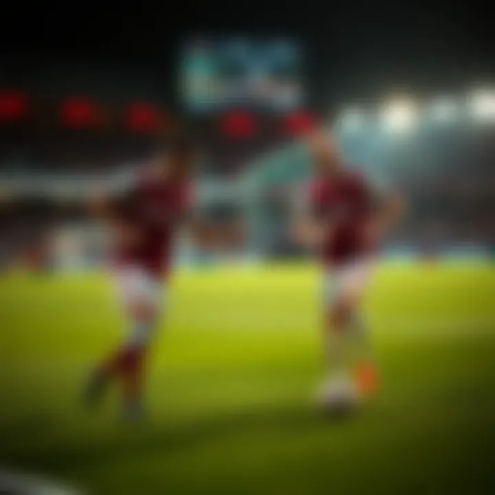 Tactical styles of West Ham and Arsenal