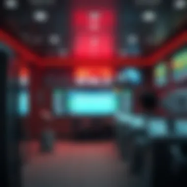 Secure Betting Environment Conceptual representation of a secure betting environment