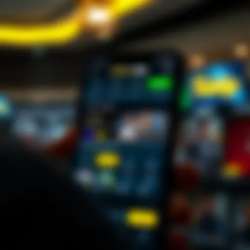 Exploring the Dynamic Interface of William Hill Mobile Dynamic interface of William Hill mobile platform showcasing its features